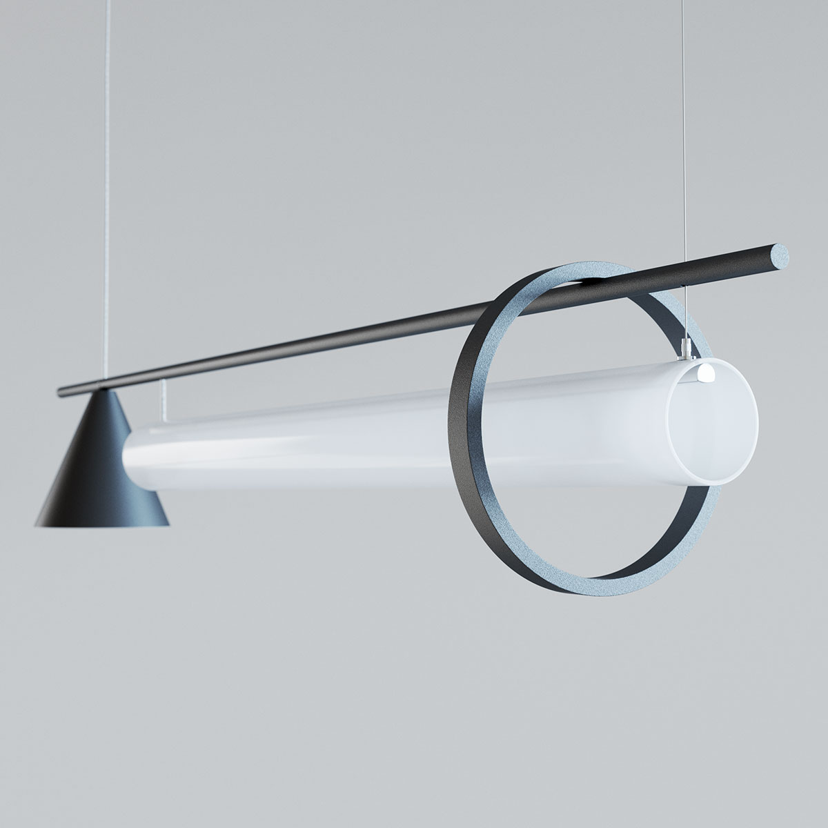 oświetlenie Cleoni INVIDIA led lampa wisząca  do salonu kuchni lazienki